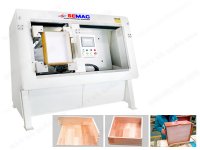 NUMERICALLY CONTROLLED DRAWER ASSEMBLING MACHINE