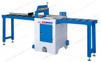 AUTOMATIC CUT OF SAW WITH ROLLER
