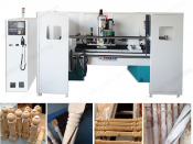 CNC WOOD  LATHE CENTER